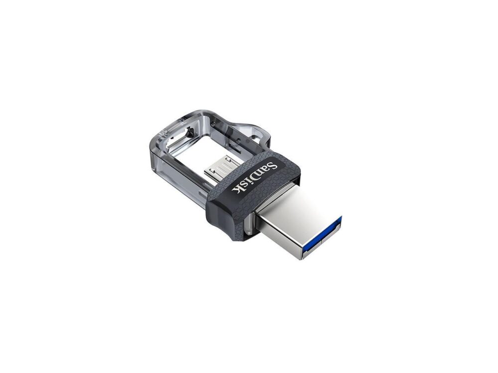 Clé USB SanDisk 32 Go Ultra Dual Drive m3.0 – Gris & Silver – SDDD3-032G-G46 Tunisie