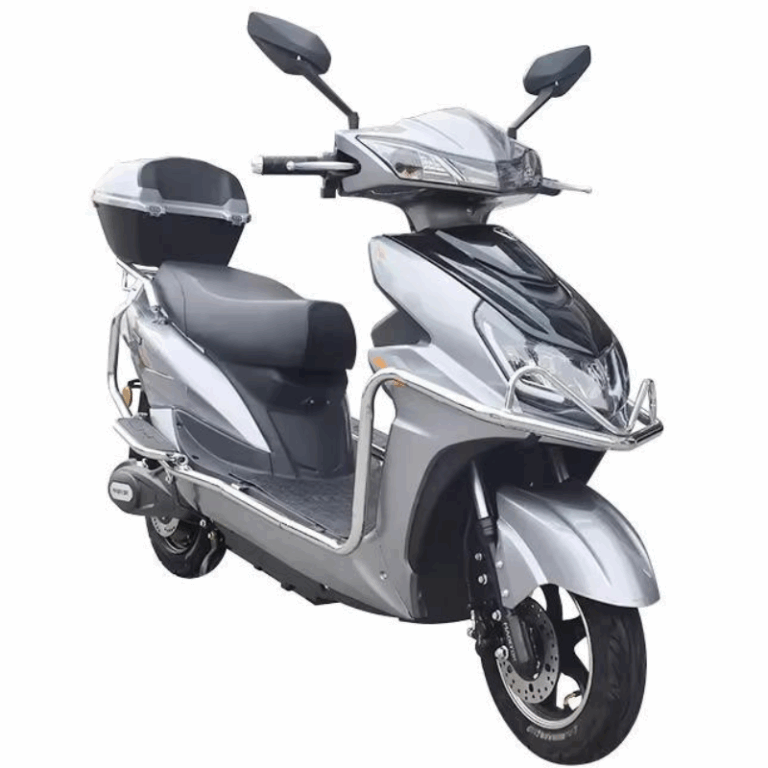 Scooter Électrique Wolf Begati 1000 Watts Avec Coffre – Gris -BEGATI-AV-GR Tunisie