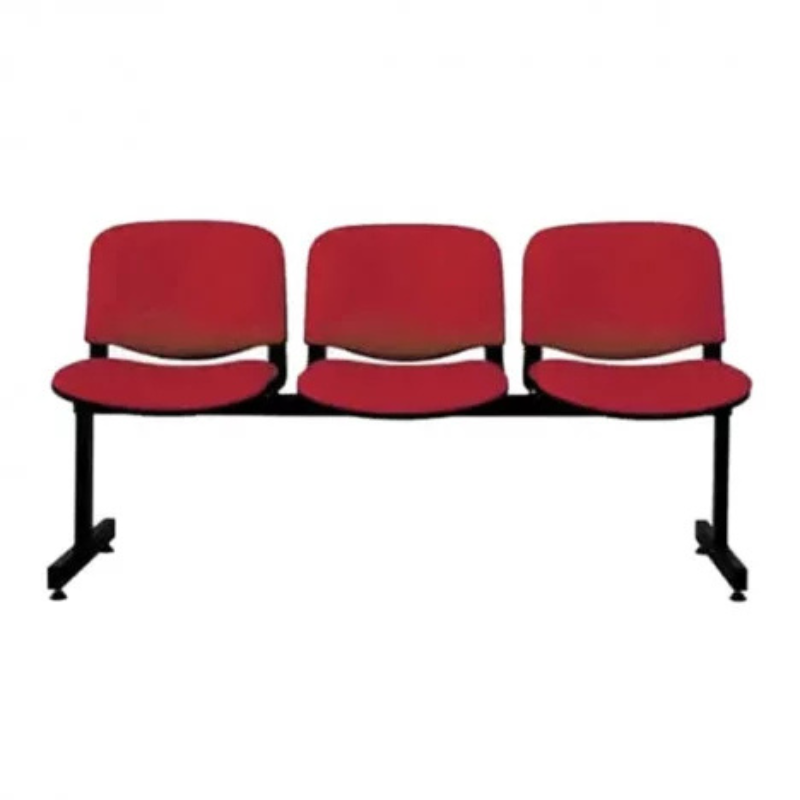Banquette Iso 3 Places Importe Base Noir – Rouge Bordeaux Tunisie