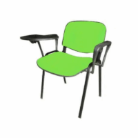 Chaise Iso Attente+ Accoudoirs + Tablette – Rose Tunisie