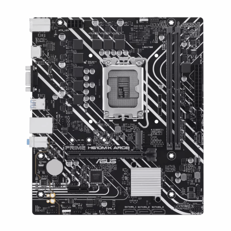 Carte Mère ASUS PRIME H610M-K ARGB D5 – 90MB1G90-M0EAY0 Tunisie
