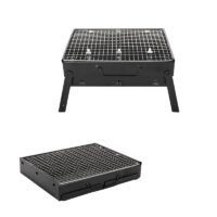 Barbecue Portable Pliable à Charbon Noir Tunisie