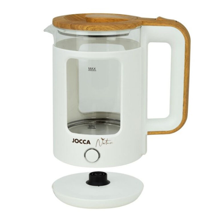 Bouilloire Électrique JOCCA Nature 2186 1.8 L 1500 W Blanc Tunisie