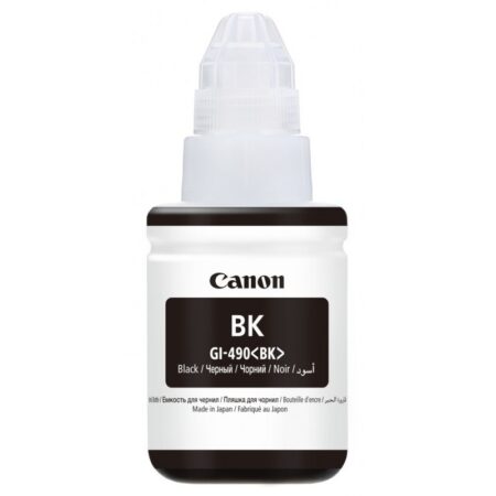 Bouteille D’encre Originale CANON GI-490 135 ml – Noir – 0663C001AB Bouteille D’encre Originale CANON GI-490 135 ml – Noir – 0663C001AB Tunisie