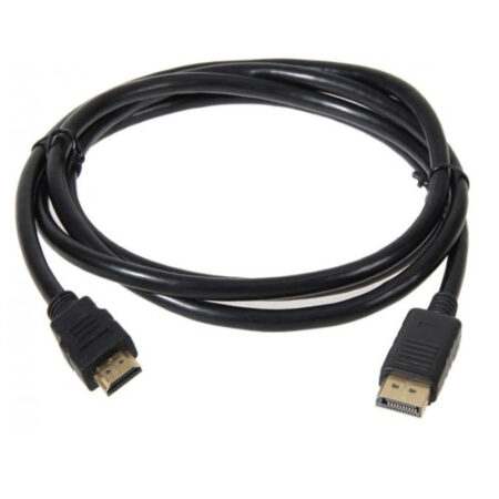 Cable SBOX HDMI Vers DISPLAY Port 2M – Noir Cable SBOX HDMI Vers DISPLAY Port 2M – Noir Tunisie