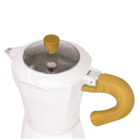 Cafetière Électrique Italienne JOCCA Nature Line 6 Tasses Blanc Tunisie