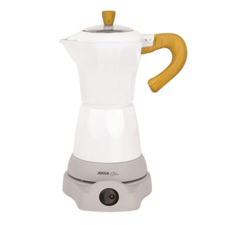 Cafetière Électrique Italienne JOCCA Nature Line 6 Tasses Blanc Tunisie