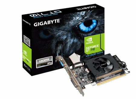 Carte Graphique Gigabyte GeForce GT710 2G DDR3 -GV-N710D3-2GL Tunisie