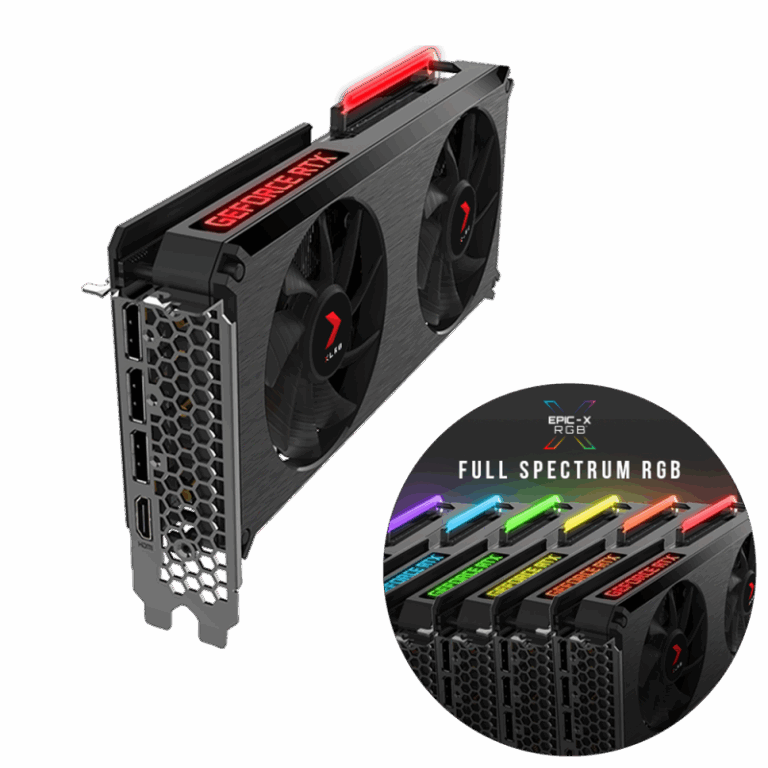 Carte Graphique PNY GeForce RTX 3060 12 GB XLR8 Gaming REVEL EPIC-X RGB Dual Fan Tunisie