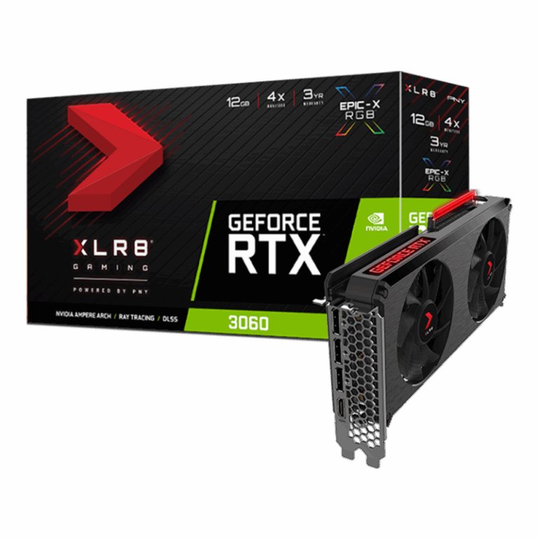 Carte Graphique PNY GeForce RTX 3060 12 GB XLR8 Gaming REVEL EPIC-X RGB Dual Fan Tunisie