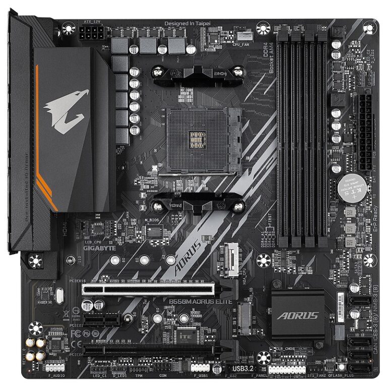 Carte Mére Gigabyte B550M Aorus Elite AMD AM4 Tunisie