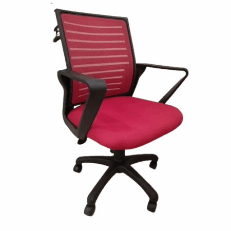 Chaise Tizano  Avec Accoudoirs – Rouge Tunisie