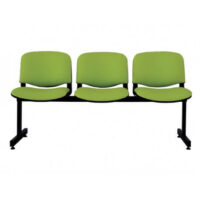 Chaise Attente ISO 1 Place Sans Accoudoirs Base Noir -Vert Tunisie