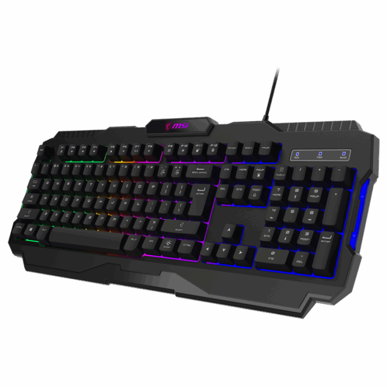 Clavier Gaming MSI FORGE GK100 Noir –  S11-04FR246-HH9 Tunisie