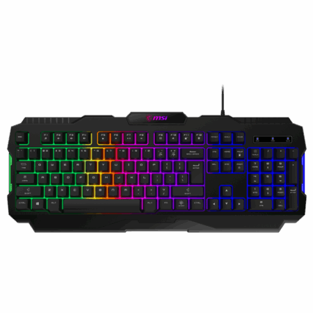 Clavier Gaming MSI FORGE GK100 Noir –  S11-04FR246-HH9 Tunisie