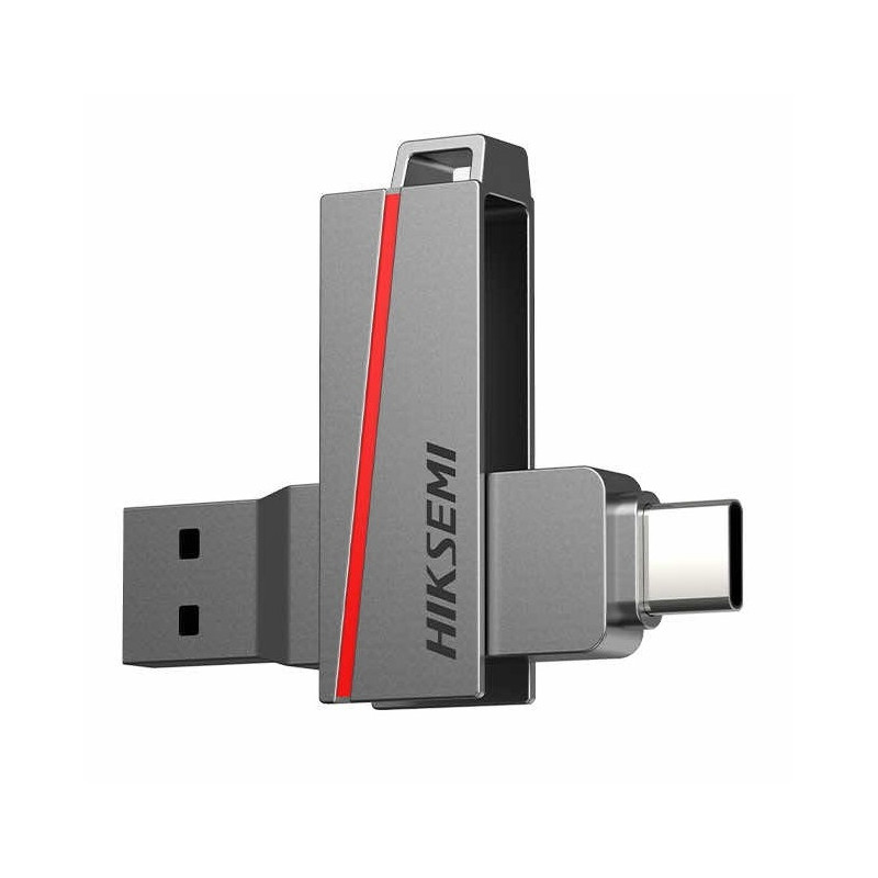 Clé USB HIKSEMI E307C 256Go USB 3.2/ TYPE C Gris – HS-USB-E307C-256G-U3 Tunisie