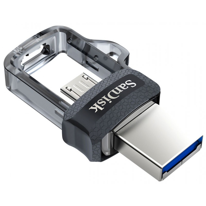Clé USB SANDISK Ultra Dual 128Go USB 3.0 – Gris&Silver – SDDD3-128G-G46 Tunisie