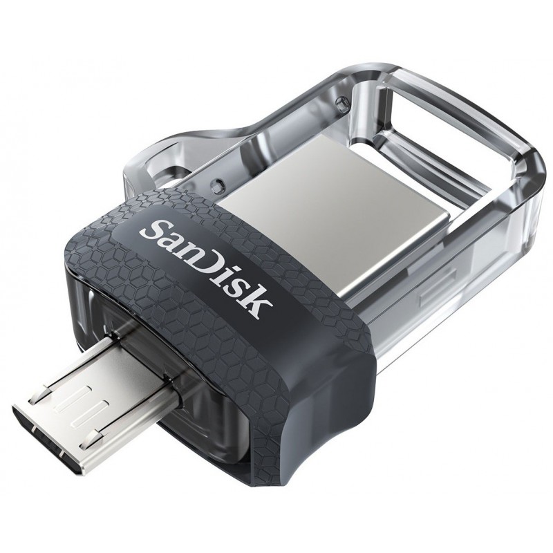 Clé USB SANDISK Ultra Dual 128Go USB 3.0 – Gris&Silver – SDDD3-128G-G46 Tunisie