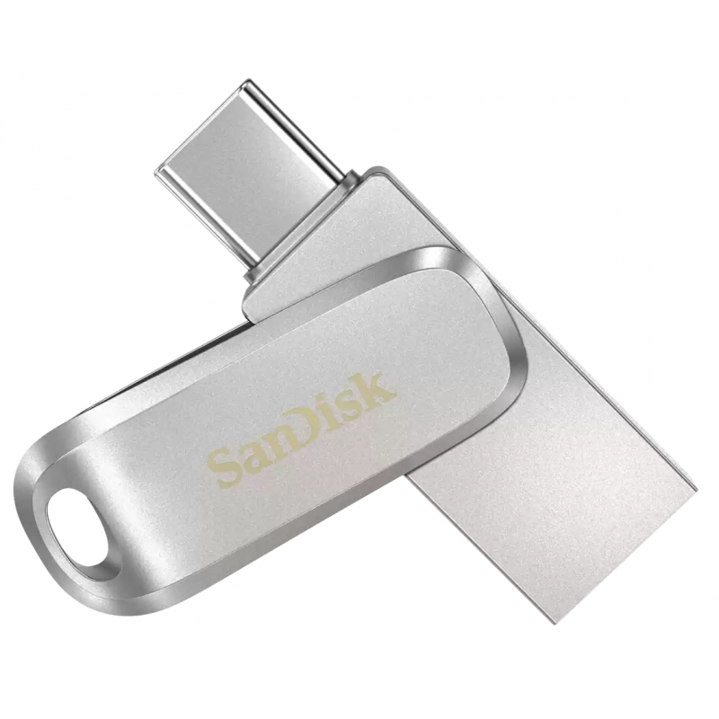 Clé USB SANDISK Ultra Dual Drive Luxe 64Go USB Type-C Gris – SDDDC4-064G-G46 Tunisie