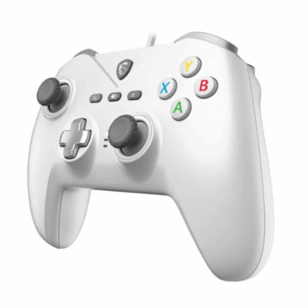 Manette Gamer Filaire MSI Force GC200 – Blanc – S10-04G0120-EC4 Manette Gamer Filaire MSI Force GC200 – Blanc – S10-04G0120-EC4 Tunisie