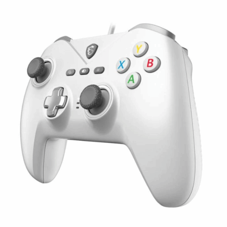 Manette Gamer Filaire MSI Force GC200 – Blanc – S10-04G0120-EC4 Tunisie