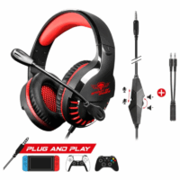 Casque Gaming SPIRIT OF GAMER PRO-H3  – Rouge & Noir – MIC-PH3MPRE Tunisie