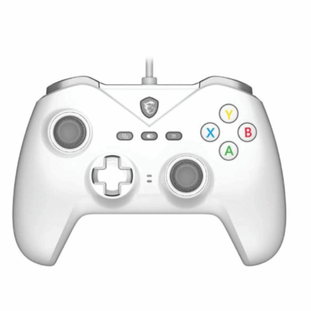Manette Gamer Filaire MSI Force GC200 – Blanc – S10-04G0120-EC4 Manette Gamer Filaire MSI Force GC200 – Blanc – S10-04G0120-EC4 Tunisie