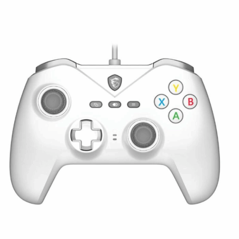 Manette Gamer Filaire MSI Force GC200 – Blanc – S10-04G0120-EC4 Tunisie
