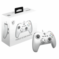 Manette Gamer Filaire MSI Force GC200 – Blanc – S10-04G0120-EC4 Tunisie