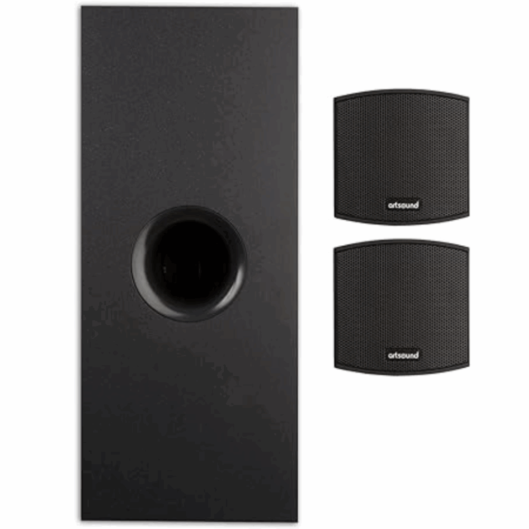 Set haut parleur enceinte Artsound TUTTO 2.1 – Noir -5420020103621 Tunisie