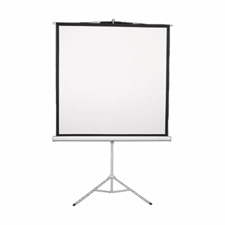 Ecran De Projection Sur Support Trépied SBOX PSMT-112 / 200 X 200 Cm Tunisie