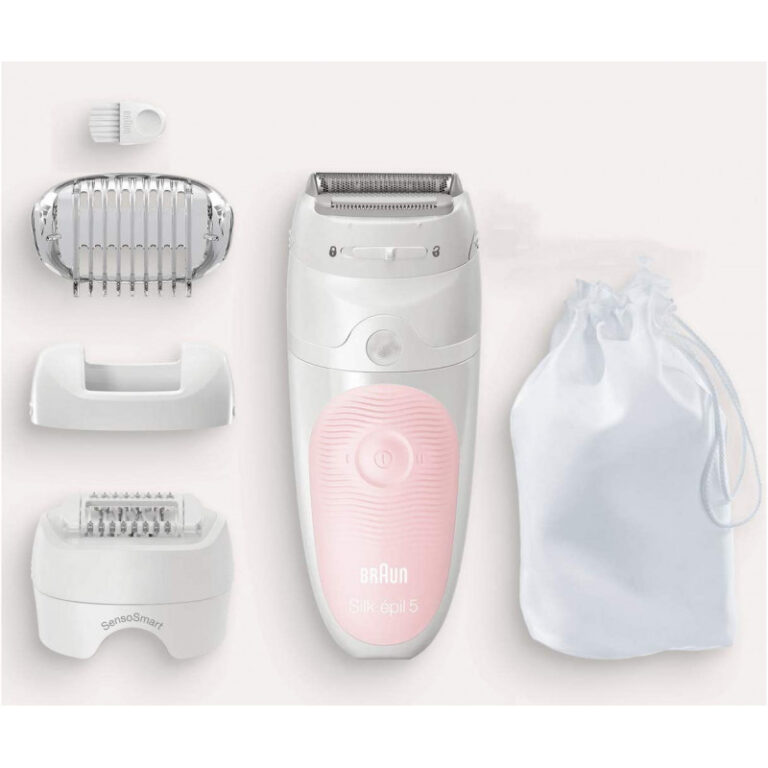 Épilateur Rechargeable Braun Série5 Wet & Dry SES5-620 Rose Tunisie