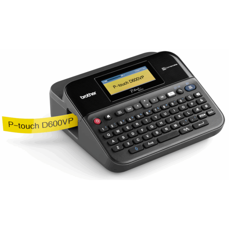 Etiqueteuse Professionnelle Brother Pt-d600vp -Noir -Pt-d600vp Tunisie