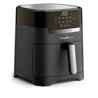 Friteuse Grill Sans Huile 2en1 Moulinex EZ505810 Noir + Papier Cuisson Gratuit Tunisie