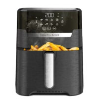 Friteuse Grill Sans Huile 2en1 Moulinex EZ505810 Noir + Papier Cuisson Gratuit Tunisie