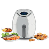 Friteuse Kenwood à Air Sans Huile 3,8 L HFP30.000WH Blanc Tunisie