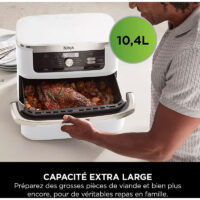 Friteuse Sans Huile Ninja Foodi Flex AF500EUWH 10.4 L Blanc Tunisie