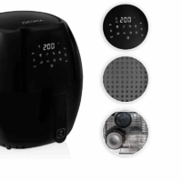 Friteuse Sans Huile Zeegma Knapper 6 L 1800 W Noir Tunisie