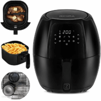 Friteuse Sans Huile Zeegma Knapper 6 L 1800 W Noir Tunisie