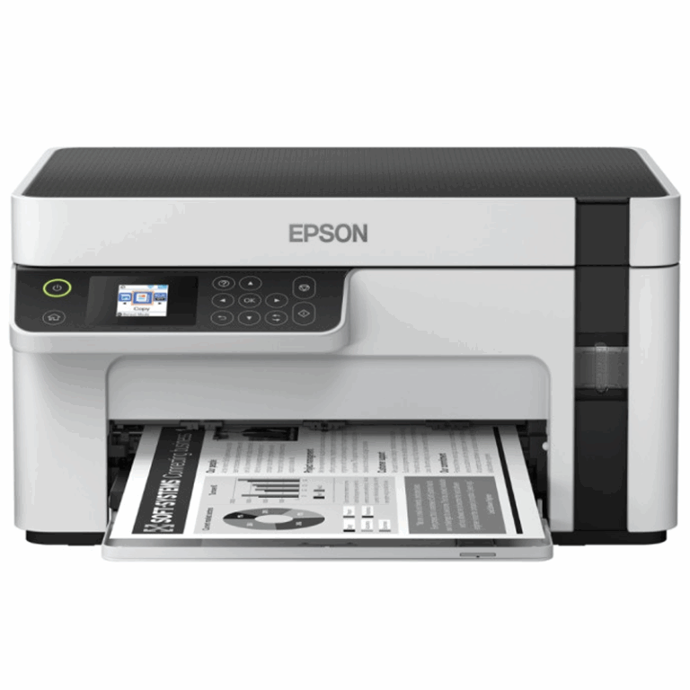 Imprimante à réservoir intégré Epson Ecotank ET-M2120 3 en 1 Monochrome Wi-Fi – C11CJ18403 Tunisie