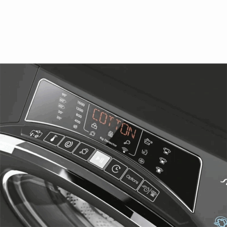 Machine À Laver Candy Rapido 11 Kg Smart  RO1411DMCRT Gris Anthracite Tunisie