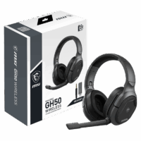 Micro Casque Gaming Sans Fil MSI Immerse GH50 – Noir -S37-4300010-SV1 Tunisie