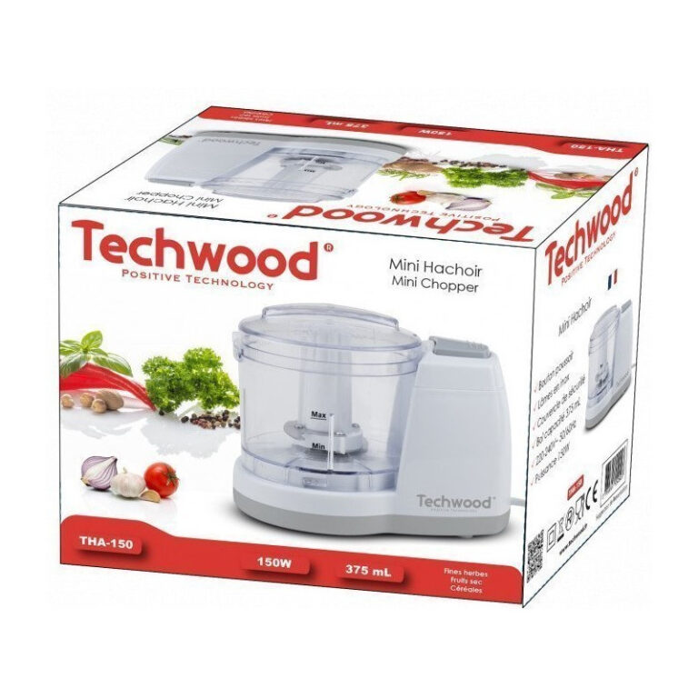Mini Hachoir Techwood THA-150 150 W Blanc Tunisie
