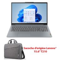 PC Portable Lenovo IdeaPad Slim 3 15IRU8 I3 13è Gén 8Go 512Go SSD Gris – 82X700DFFG Tunisie