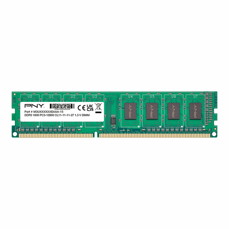 Barrette Mémoire Pny Ddr3 1600mhz 8gb -md8gsd31600nhs Tunisie