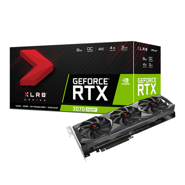 Carte graphique PNY GeForce RTX 2070 SUPER XLR8 OC TRIPLE FAN 8GB Tunisie