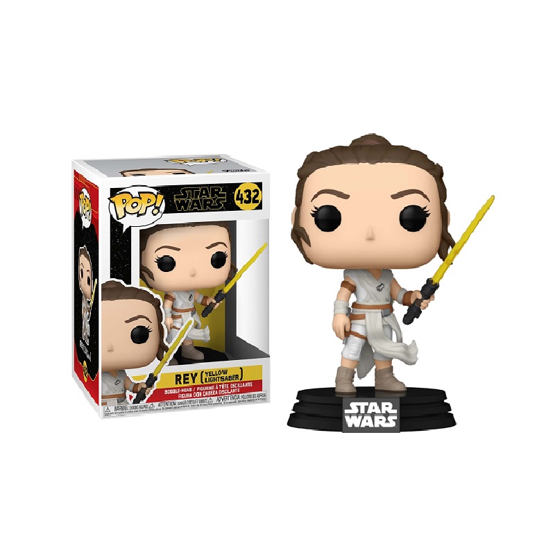 POP Star Wars: SWEp9- Rey w/ Yellow Saber Tunisie