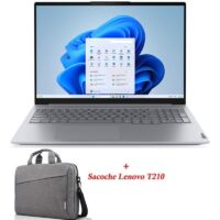 Pc Portable Lenovo ThinkBook 16 G8 IAL Ultra 5 225U 8Go 512Go SSD Gris – 21SK003WTP Pc Portable Lenovo ThinkBook 16 G8 IAL Ultra 5 225U 8Go 512Go SSD Gris – 21SK003WTP Tunisie