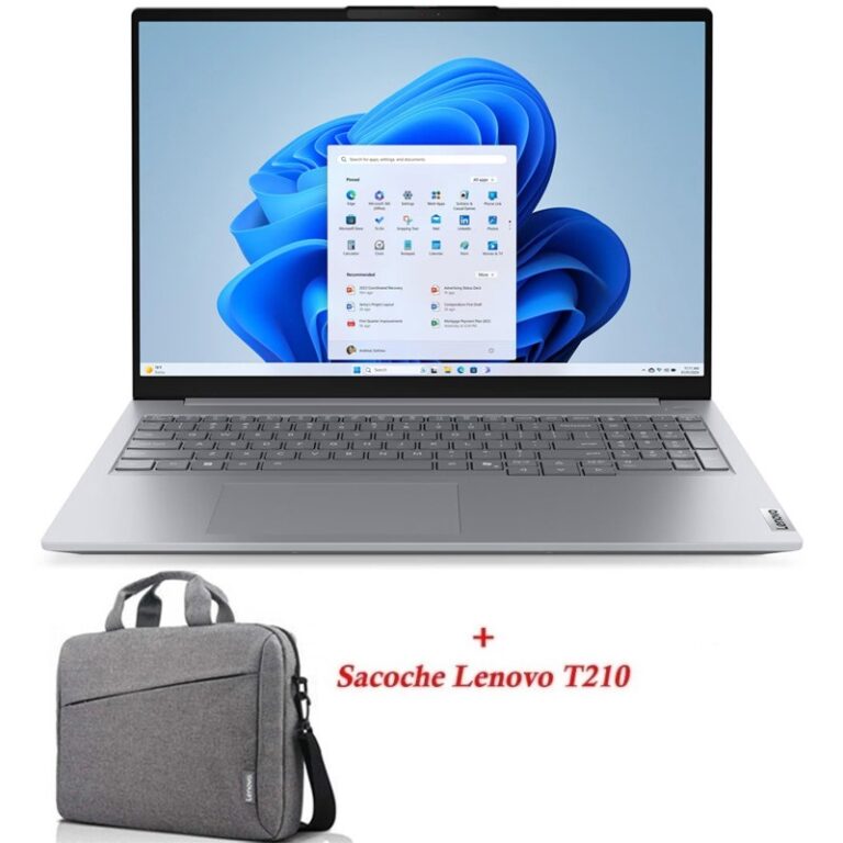 Pc Portable Lenovo ThinkBook 16 G8 IAL Ultra 5 225U 8Go 512Go SSD Gris – 21SK003WTP Tunisie