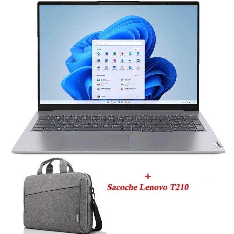 Pc Portable Lenovo ThinkBook 16 G8 IRL Core 7 8Go 512Go SSD Gris – 21SH002GTP Tunisie